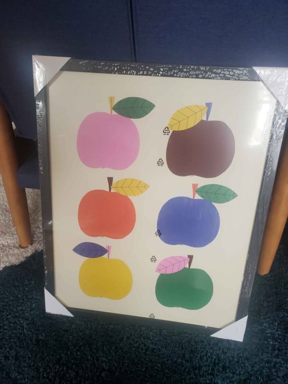 IKEA FISKBO Set of Framed Apple Prints